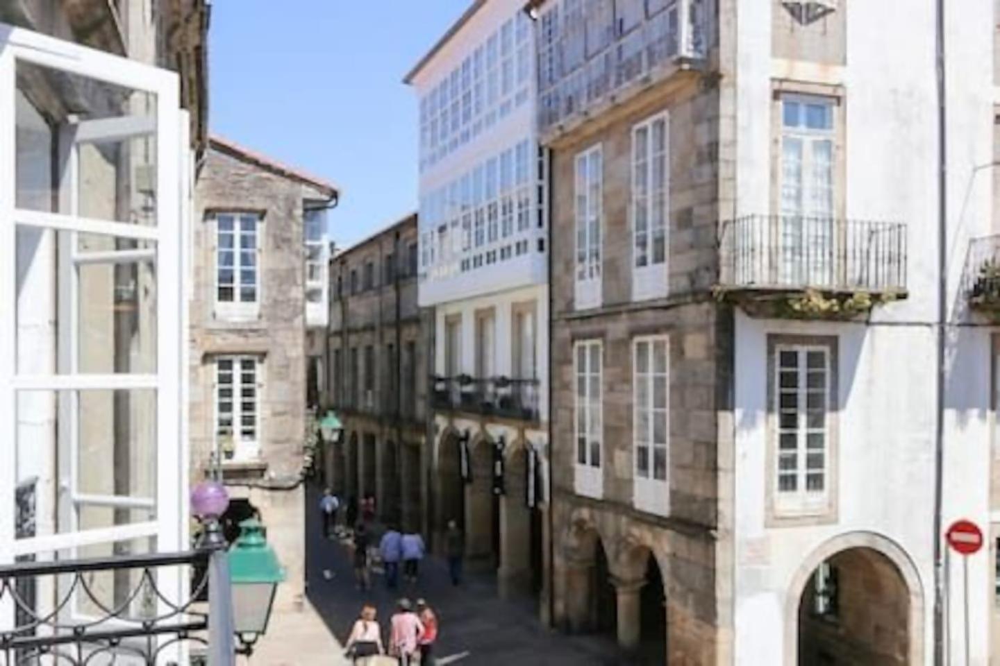 Apartamento Apartamento exclusivo en Zona Monumental Santiago de Compostela Exterior foto
